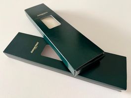 AUDEMARS PIGUET long green service box with foam interior