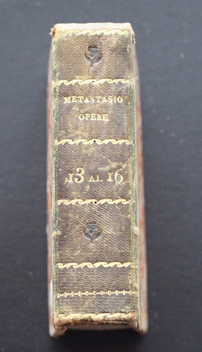 Libri: Opere di Pietro Metastasio 1827 – Usato da Altstätten SG venduto da alpalfa 3