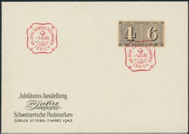 1943 - Briefmarke - Brief - Sonderstempel