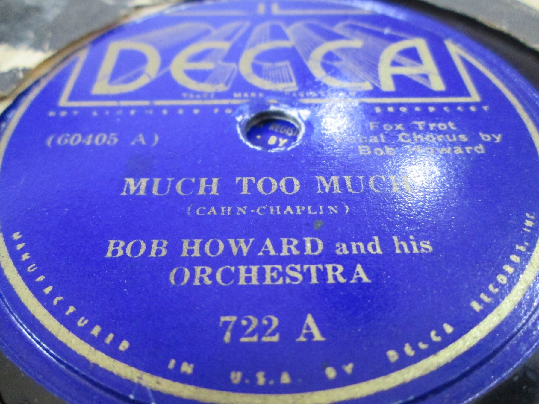 Vinyles: DISQUES 78 TOURS – D'occasion à Lausanne par Leag