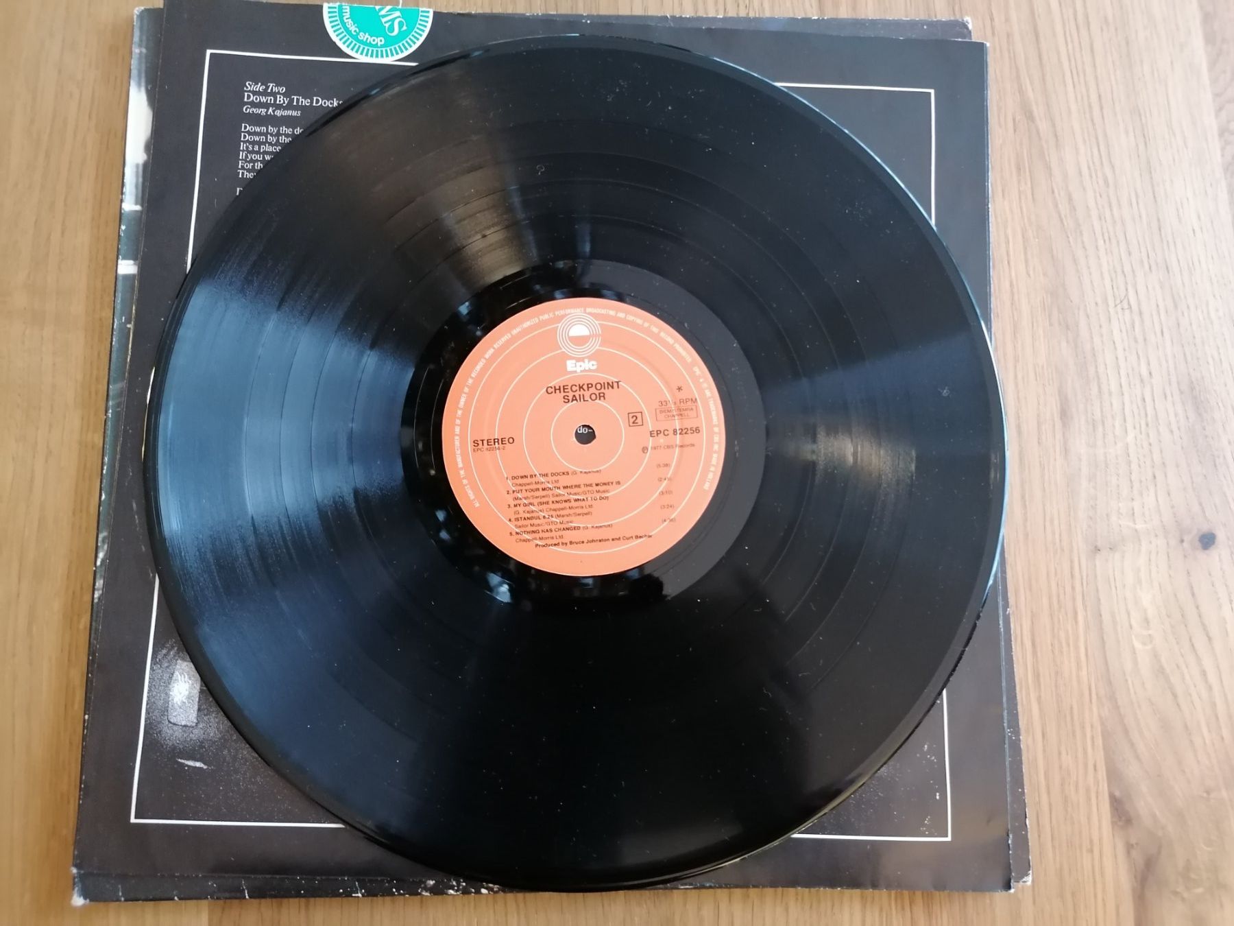 Dischi in vinile: LP - Sailor - Checkpoint - Vinyl  - 1977 – Usato da Basel venduto da vintagecollector 1