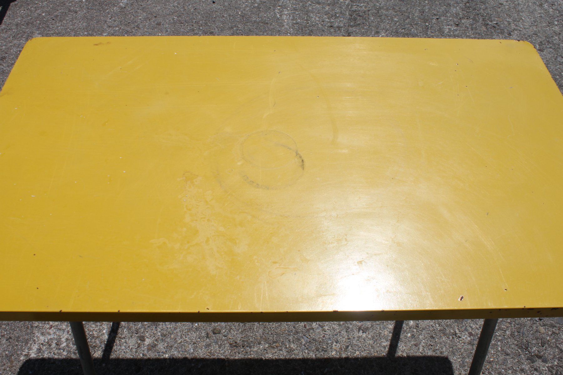 Bigla Tavoli: Mid Century Bigla Garten Tisch – Usato da Glarus venduto da Toni-Glarus 2