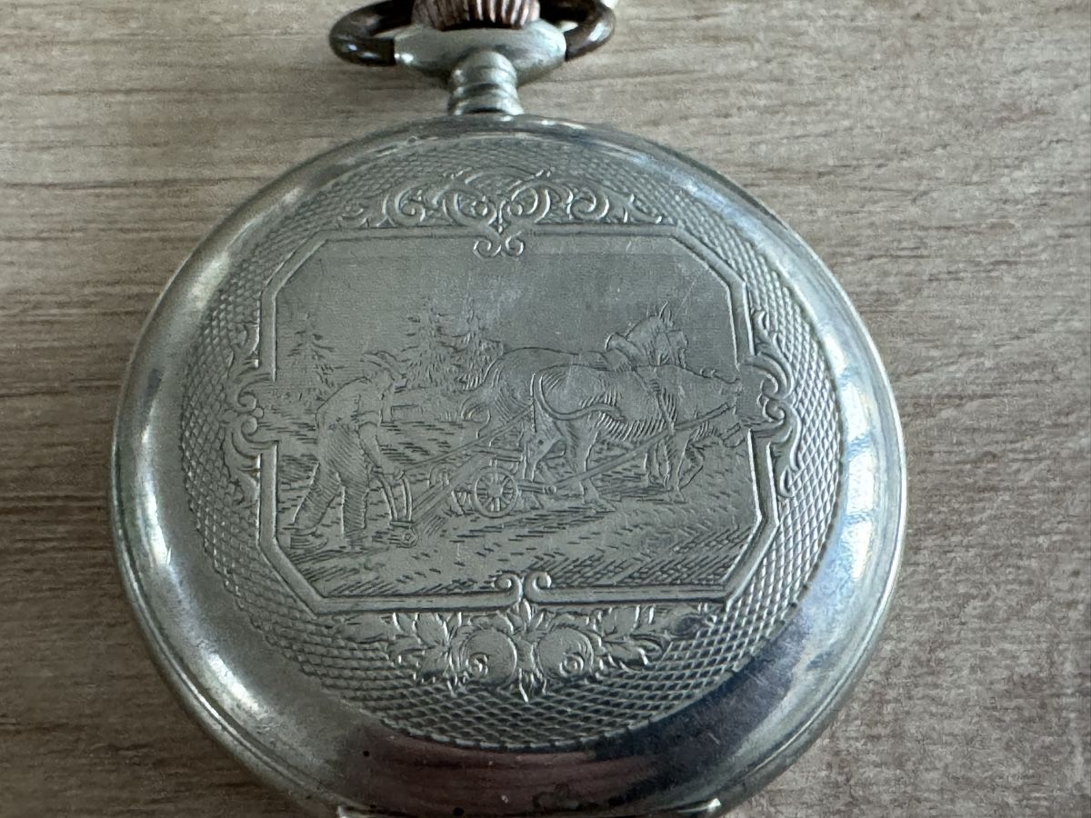 Cortébert Orologi: Taschenuhr Cortébert mit Kette – Usato da Chur venduto da Meriva0 3