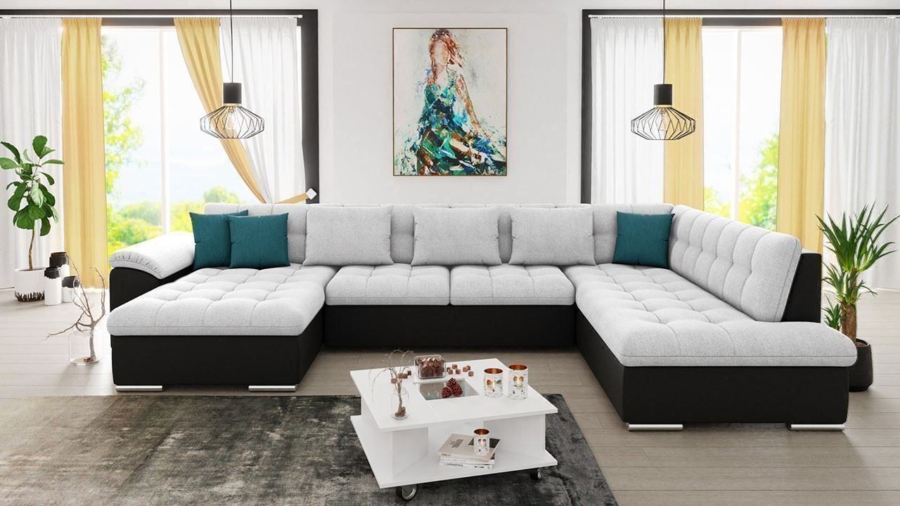 Sofas: Wohnlandschaft Sofa mit Bettkasten und Schlaffunktion – Neu und originalverpackt aus Wallenwil von toesstal-vertrieb 2