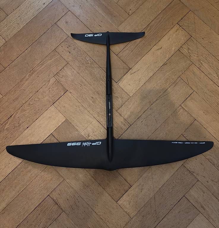 Tavole da surf e di nuoto: F4 Foils GP Hoki 999 Frontwing inkl. GP190 rear – Usato da Bern venduto da fabian.b.schneider