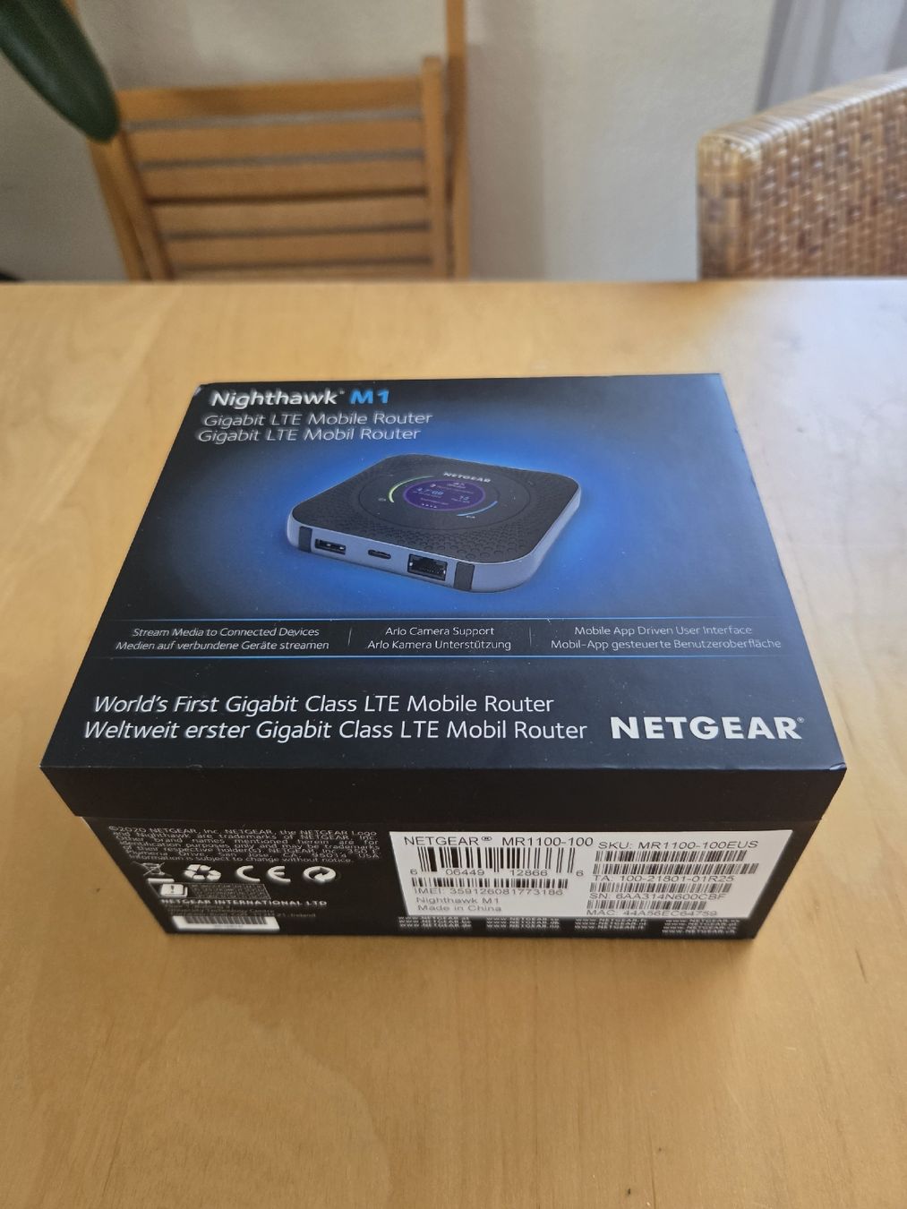 Netgear Modem & Router: Netgear Nighthawk M1 mit MIMO Antenne – Usato da Lyss venduto da dan_g6rj 2