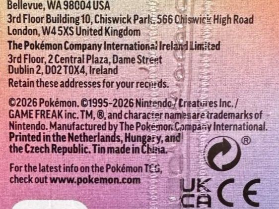 Pokémon Cartes à collectionner: Pokemon / Mini-Tin sealed / EN 2026 / NEU – Neuf avec emballage d'origine à Berneck par GL-Tradingcards 2