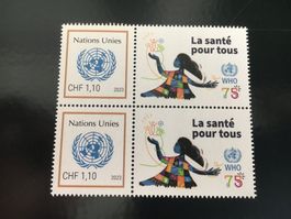 ONU UNO UN / 2023 GE / La santé pour tous / Postfrisch **