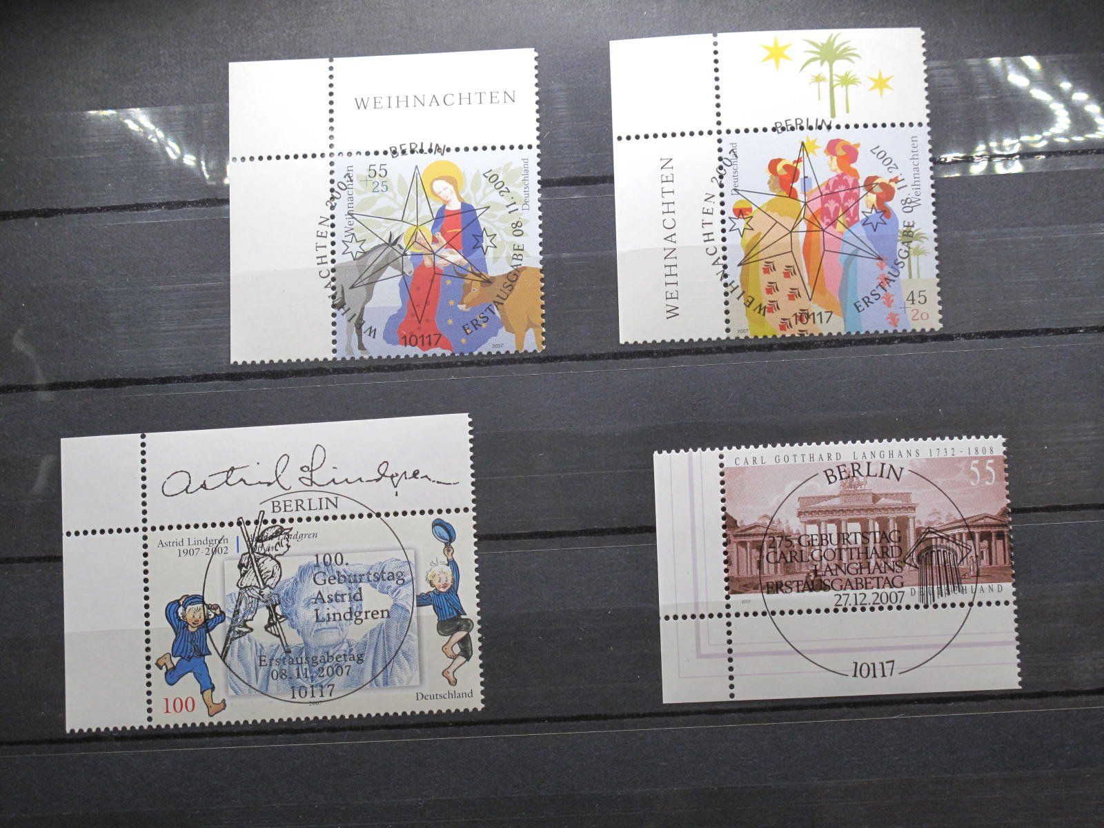 Tutti i francobolli: BRD 2007 Weihnachten / C. G. Langhans gest. – Usato da Wil SG venduto da fva01