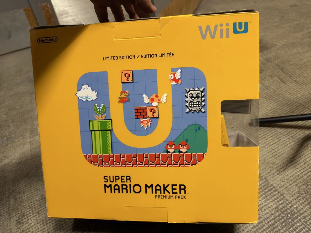 Nintendo Console: Wii U Super Mario Maker Limited Edition 32GB – Usato da Collonge-Bellerive venduto da Vintageloverz 1