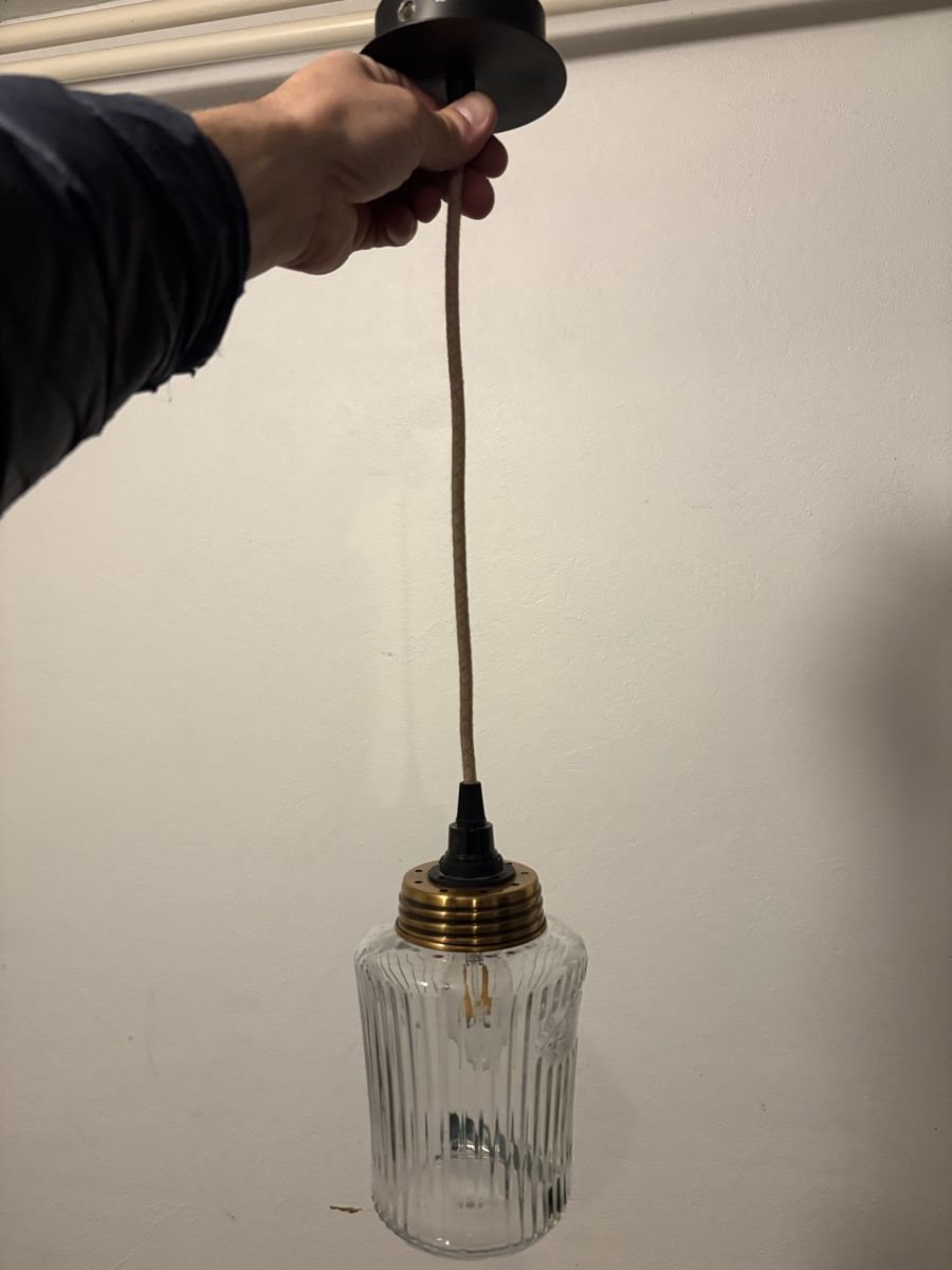 Lampade: Lampe aus Konfiglas – Usato da Sutz venduto da R.HH
