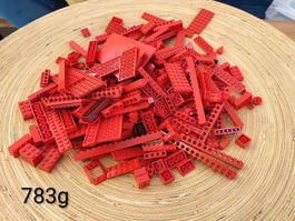 Rote Lego Steine - 783g