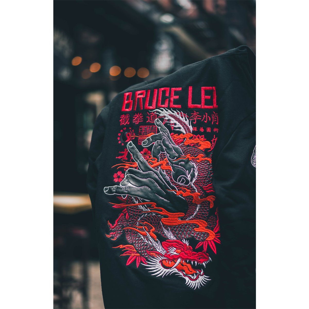 Maglioni & Felpe: Bruce Lee Dragon Full-Zip Hoodie – Nuovo (secondo la descrizione) da Burgdorf venduto da Galvados 4
