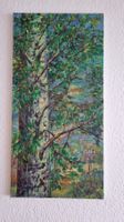 Original: Birke, Öl auf Leinwand, 40x50cm