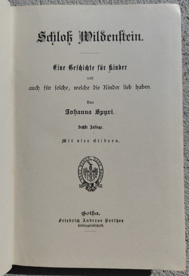 Libri: Schloss Wildenstein – Usato da Sigriswil venduto da Ricola1977 1