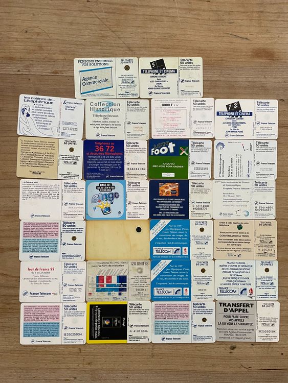 Cartes de téléphone: Telefonkarten Sammlung Frankreich, 26 Stueck – D'occasion à Thal par Danny82 1