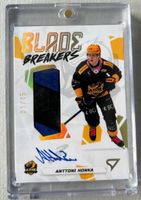 HC Ajoie Blade Breakers Signature Anttoni Honka 01/15 FIRST
