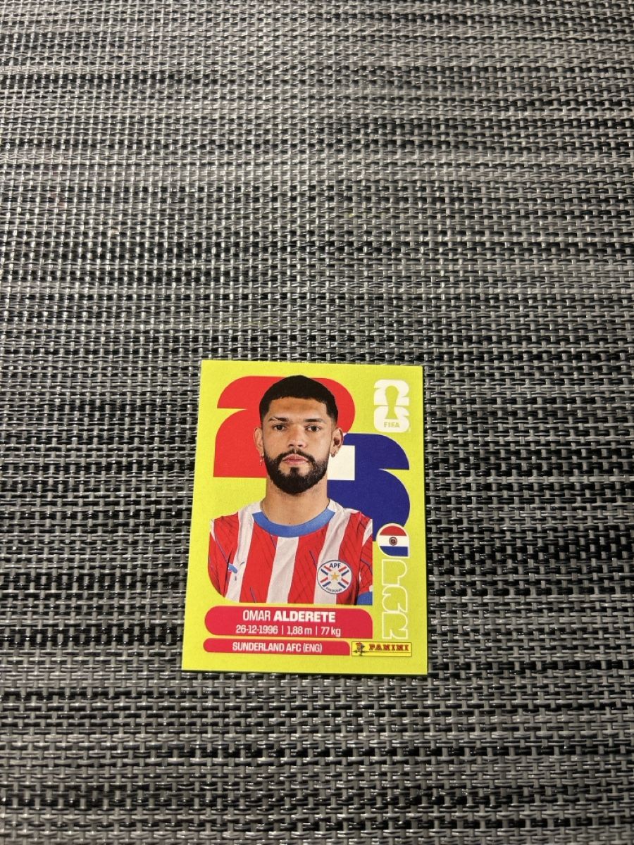Panini Sammelbilder & Trading cards: PAR 7 - Omar Alderte - Panini World Cup 2026  – Neu (gemäss Beschreibung) aus Genève von SwagdeSuisse