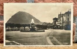 1925 - Quai San Salvatore - Lugano - Lago di Lugano