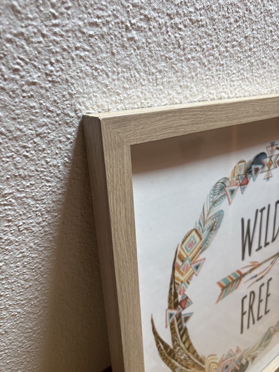 Tutte le decorazioni: 'Wild & Free' Framed Print - Boho Chic Home Decor – Usato da Nyon venduto da tor_6gr5 2