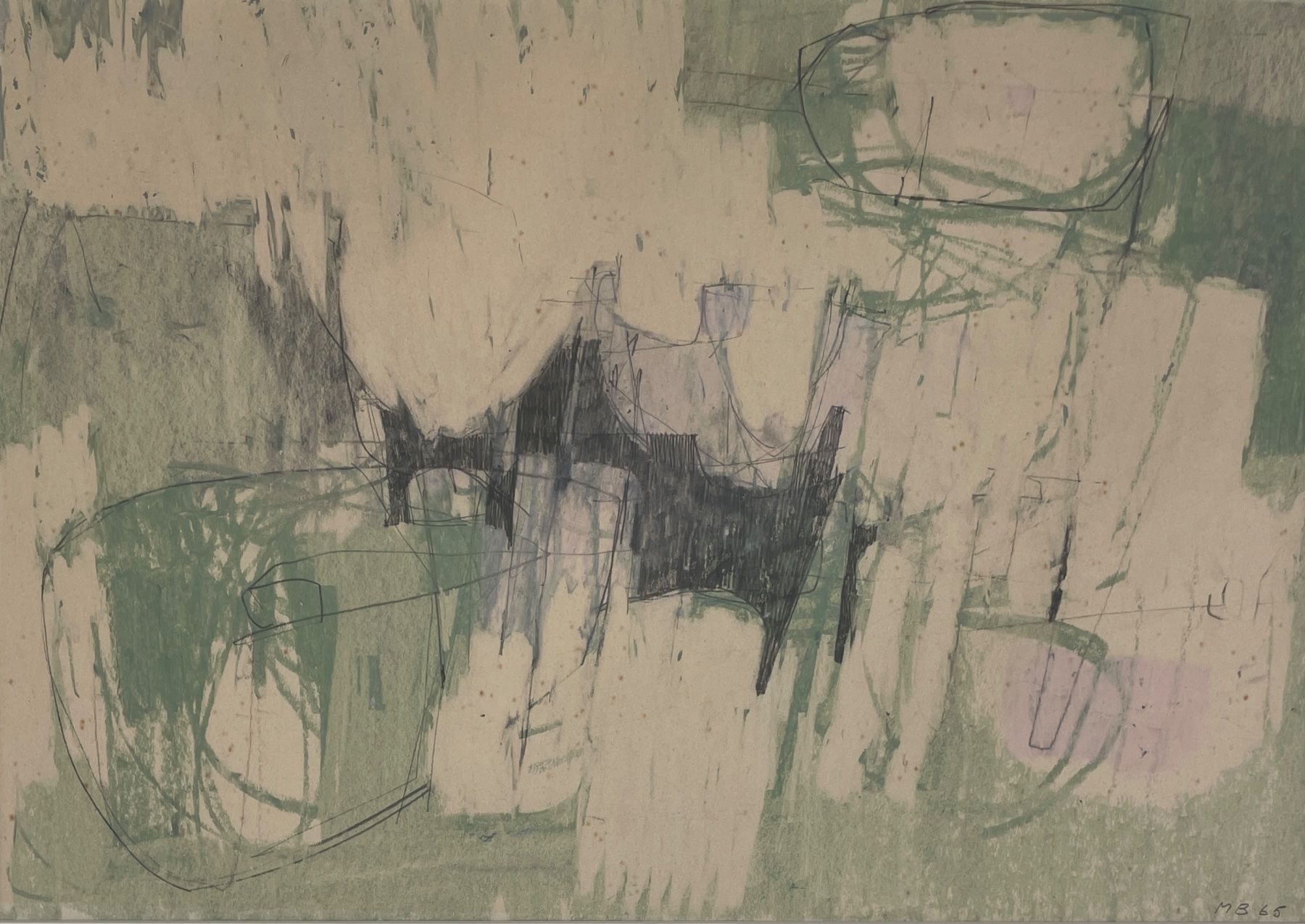 Dipinti: Maly Blumer - Das graue Licht in der Provence – Usato da Basel venduto da bigmbh 1