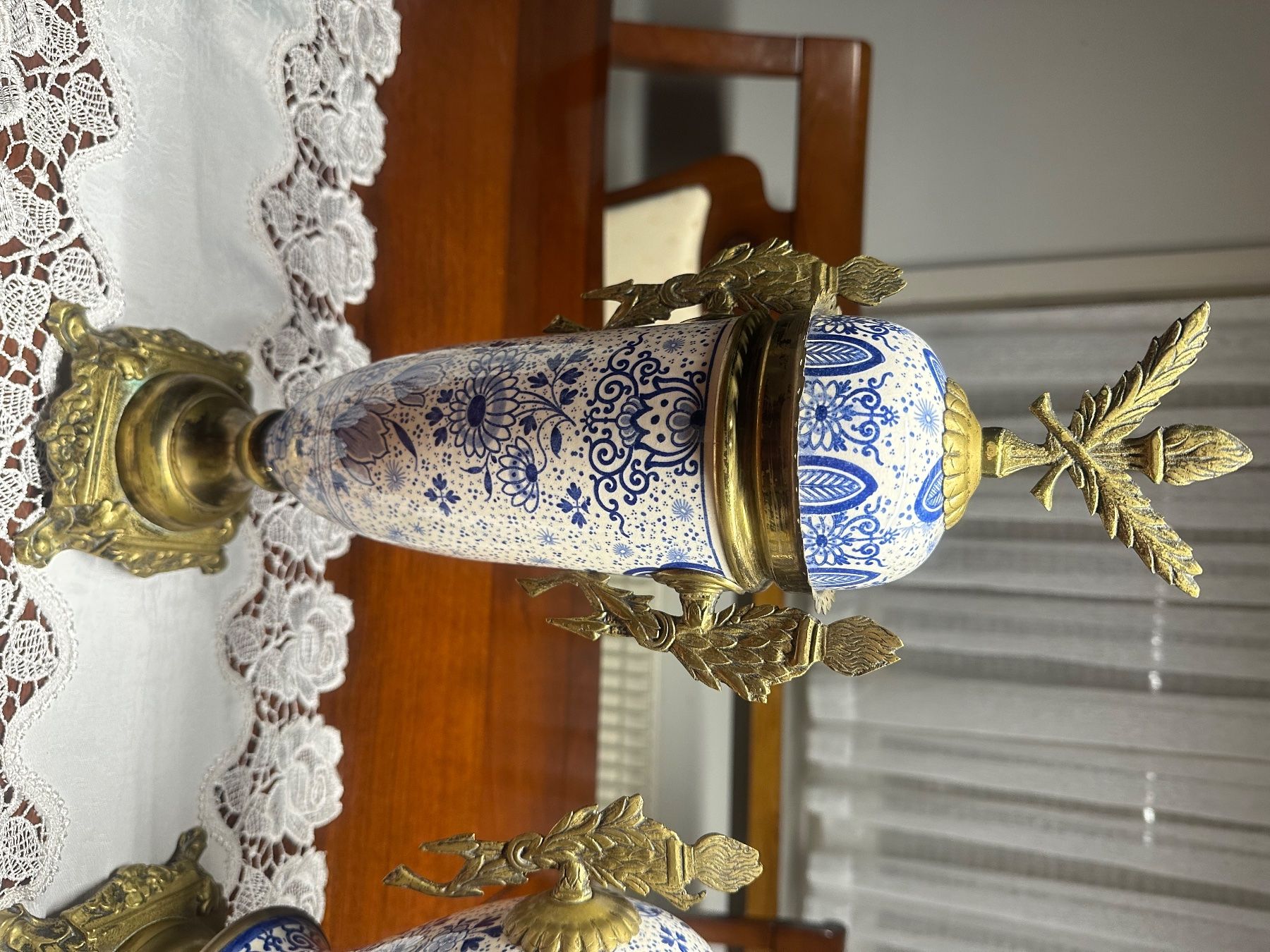 Orologi da terra & Orologi da parete: An 19th century German clock garniture – Usato da Trasadingen venduto da Kaffee.mann 6