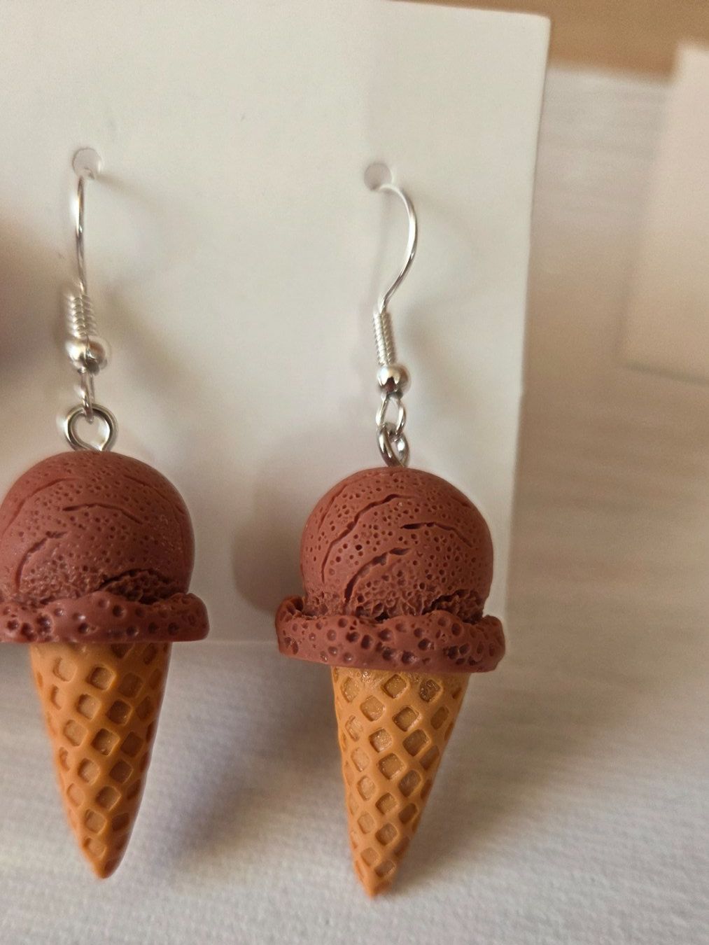 Orecchini pendenti & Orecchini a lobo: Glace Cornet Ohrringe Süss Sommer Style Boho – Nuovo (secondo la descrizione) da Weggis venduto da Leeclipse 1