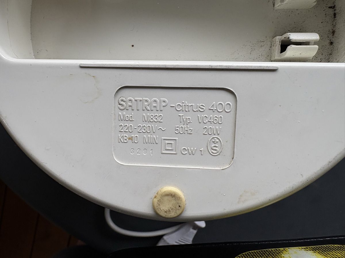 Elettrodomestici da cucina: Satrap 400, Zitruspresse – Usato da Sisseln AG venduto da art-dragoon 3