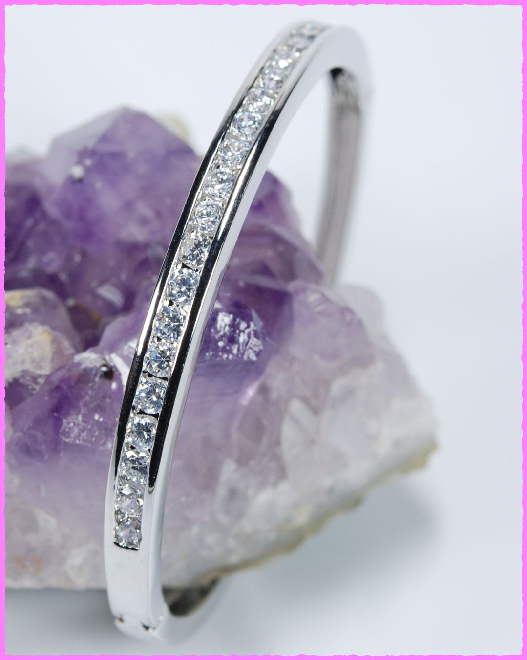 Bracciali & Braccialetti: Bezaubernder Zirkonia Armreif – Nuovo e nell'imballaggio originale da Oberglatt ZH venduto da Diamond-Girl 1