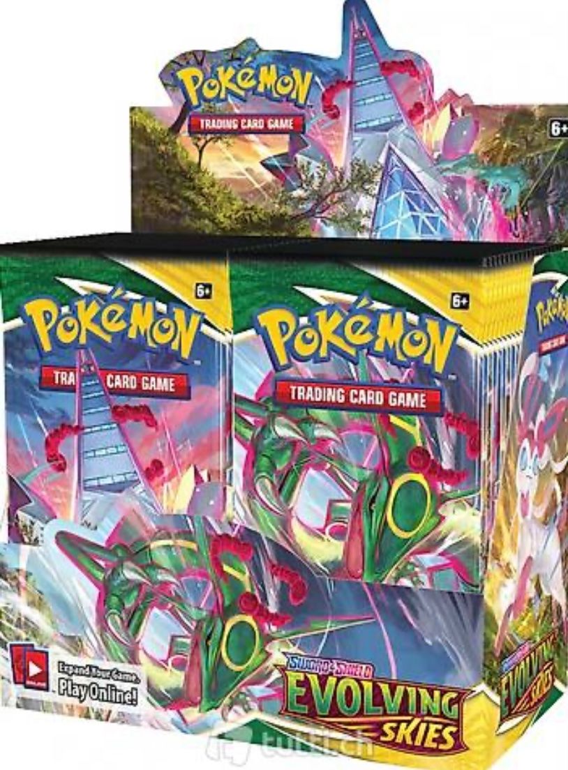 Pokémon Sammelbilder & Trading cards: Evolving Skies Booster Box – Gebraucht aus Frenkendorf von Creator95