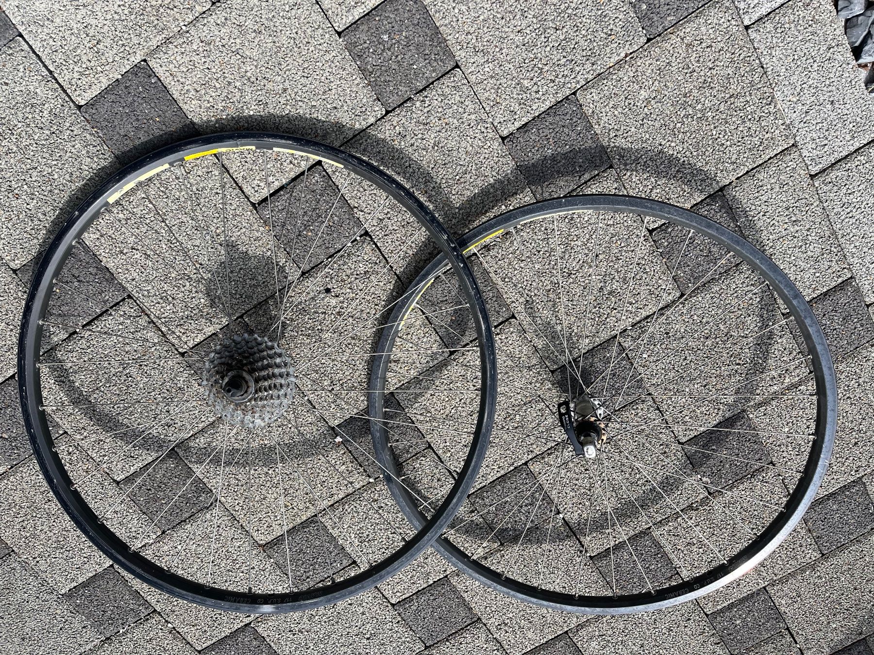 Pezzi di ricambio: Radsatz Shimano Xt/Mavic – Usato da Oberegg venduto da danilo202