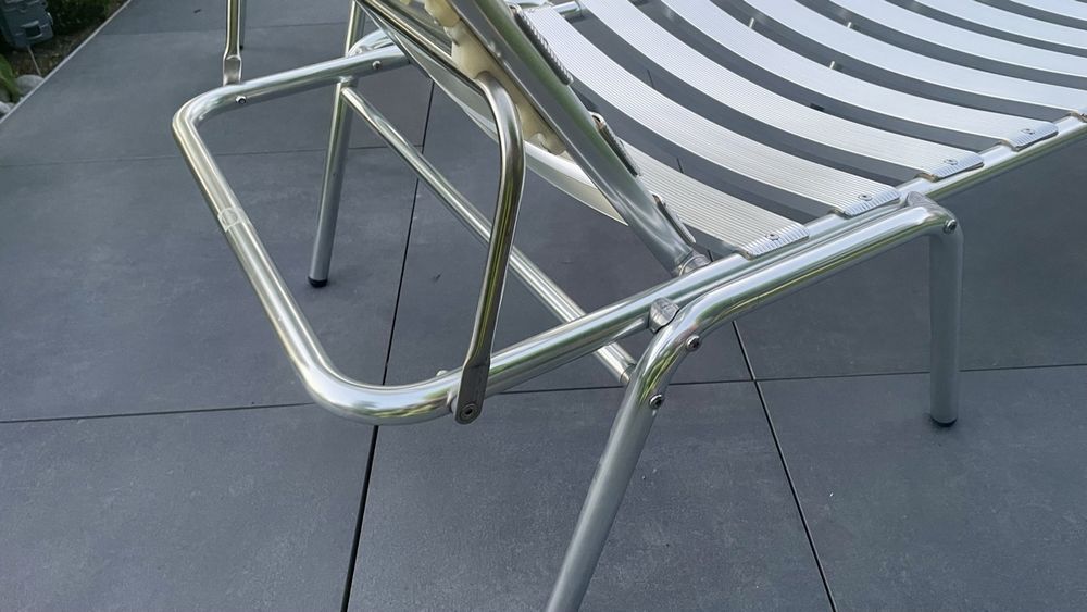 Design Sonnenliegen, Aluminium 7