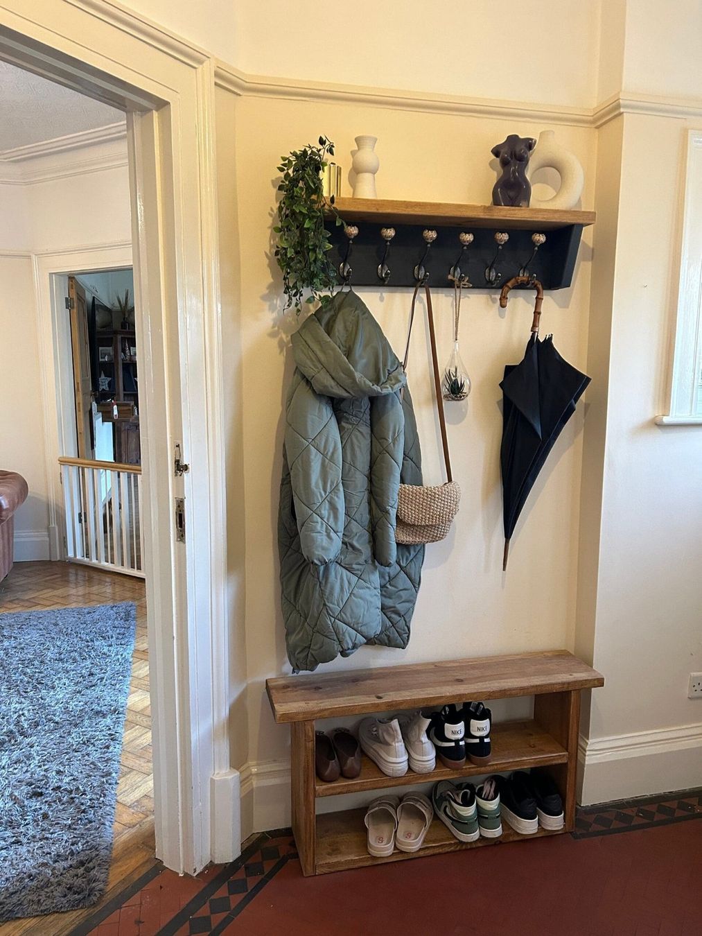 Guardaroba: Garderobe aus Holz mit Schuhregal – Nuovo e nell'imballaggio originale da Zürich venduto da Miki_Schreiner 3