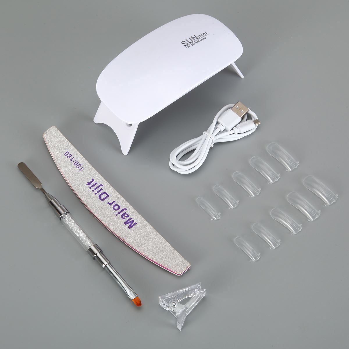 Unghie finte: Nagellampe Nagelbürste mit UV Lampe – Nuovo (secondo la descrizione) da Thun venduto da coverall