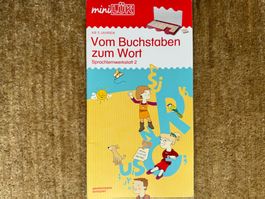 Mini-Lük Heft, Vom Buchstaben zum Wort