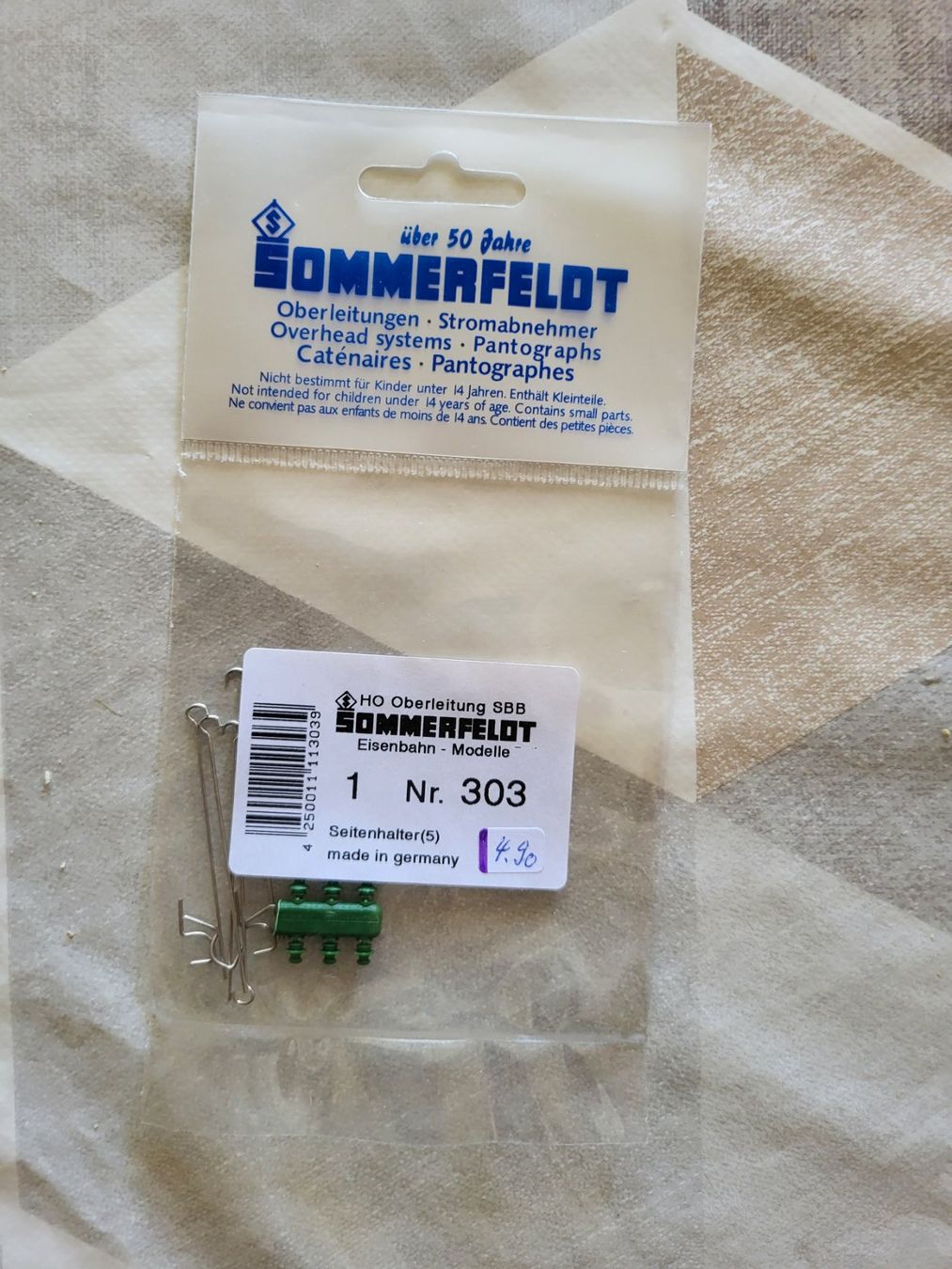 Sommerfeldt Modellini di ferrovie: Sommerfeldt 303 – Nuovo e nell'imballaggio originale da Payerne venduto da crazygamer