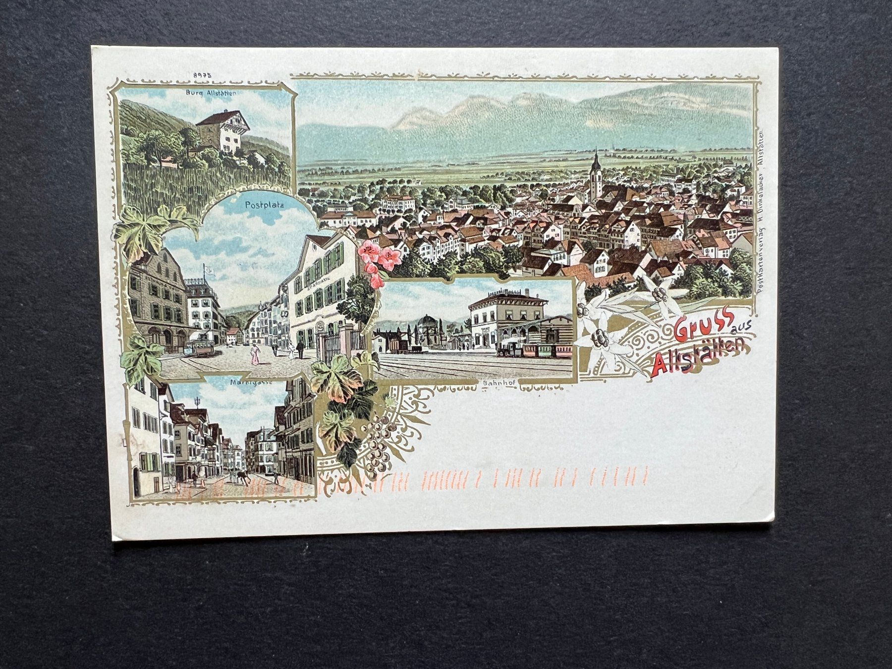 Tous les timbres: Ansichtskarte Retro Altstätten 2012   (M88) – D'occasion à Hinwil par Sidi4 1
