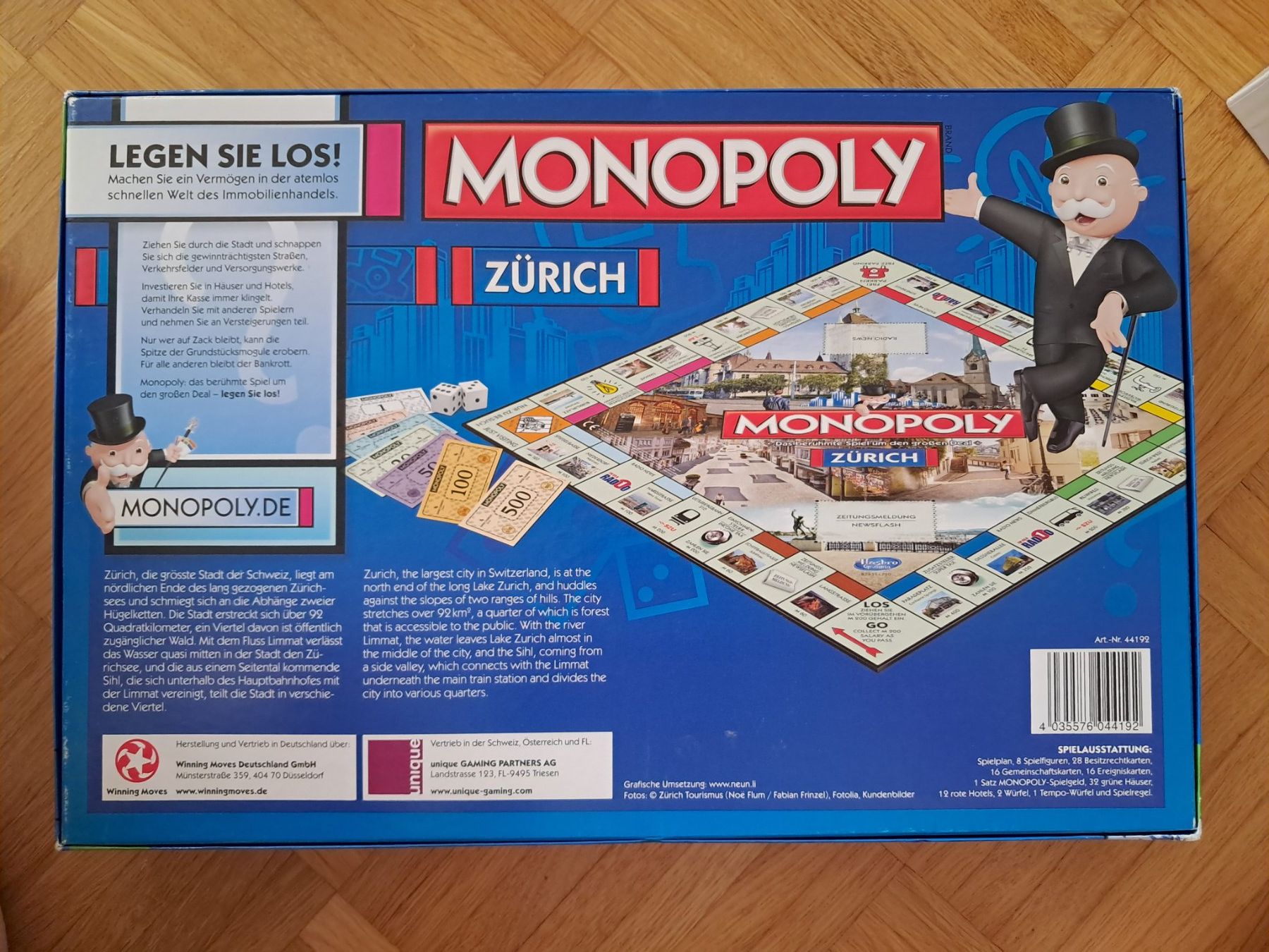 Giochi: Monopoly - Zürich - DE/EN - – Usato da Obfelden venduto da Eva_32 1