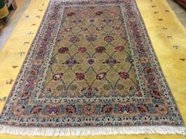 Schöner Kashan Orientteppich, Persien! Naturfarben! N 340