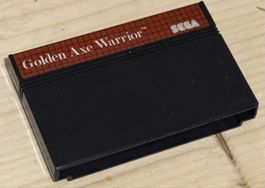 Sega Master System Spiel Golden Axe Warrior Modul