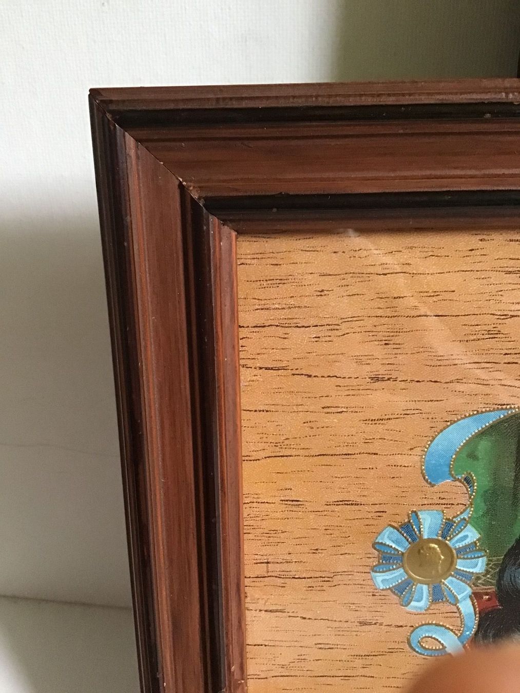 Foto & Immagini: Uralter antiker Bilderrahmen mit Katzenbild – Usato da St. Gallen venduto da Goldlilly 1