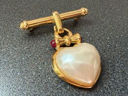 Vintage Brosche Luxus Modeschmuck 