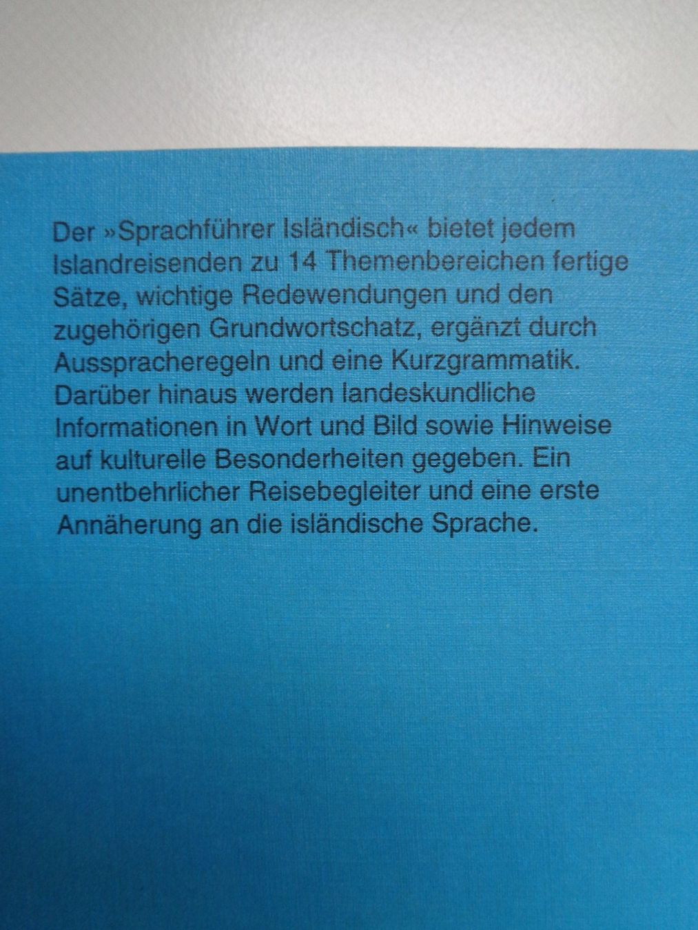 Libri: Sprachführer Isländisch. Unbenutzt/neu – Nuovo (secondo la descrizione) da Wiesendangen venduto da Gullfoss 1