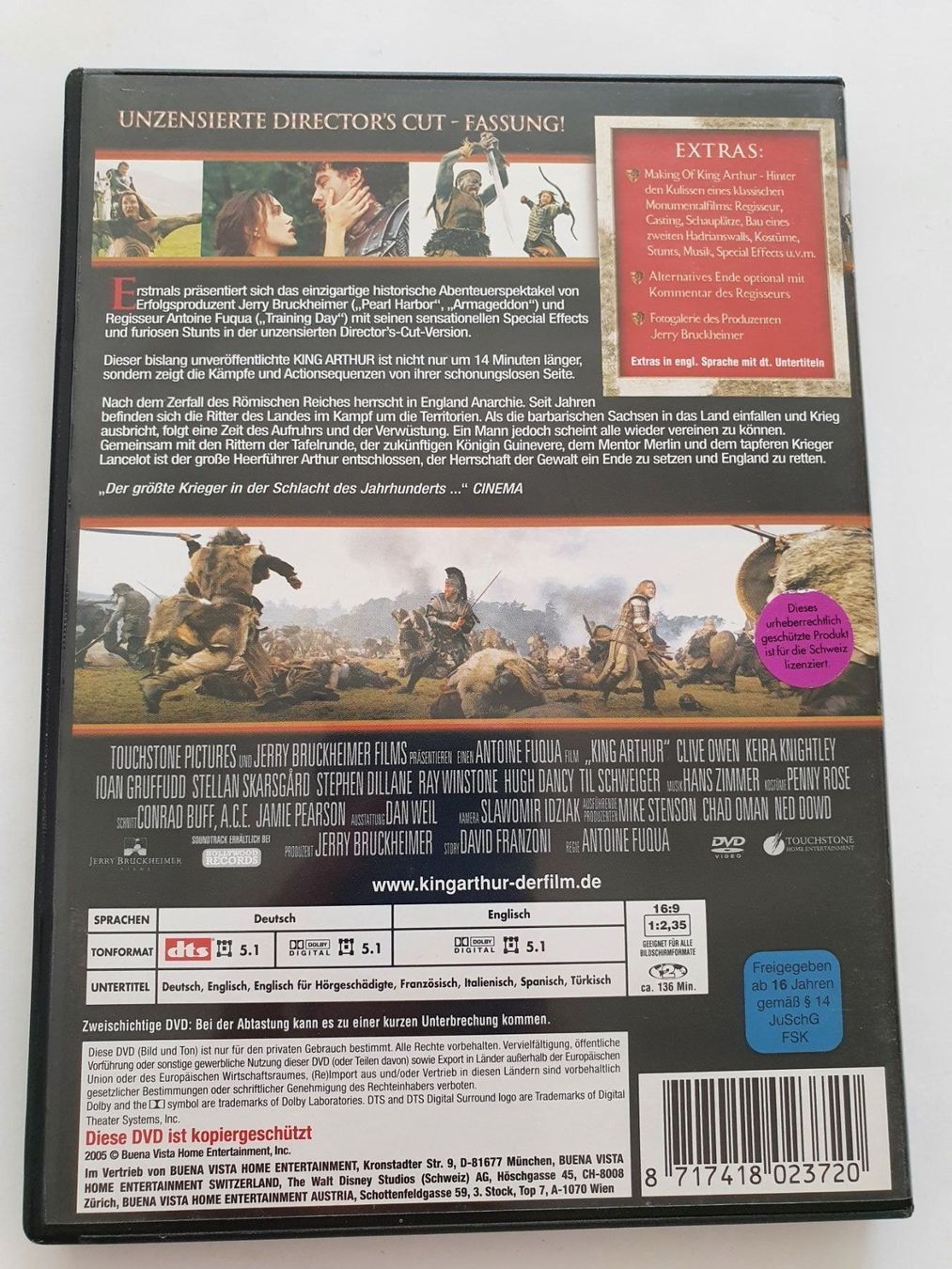 Tutti i DVDs: King Arthur - beherrsche dein Schicksal – Usato da Oberdorf BL venduto da BaldenEagle 1