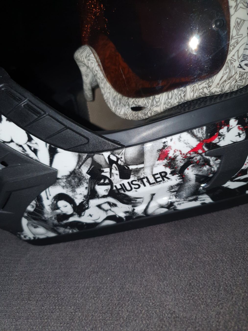 Caschi & visiere: Rockhard Helmet MX Hustler Limited Edition Version 1 – Usato da Sargans venduto da Cronic85 3