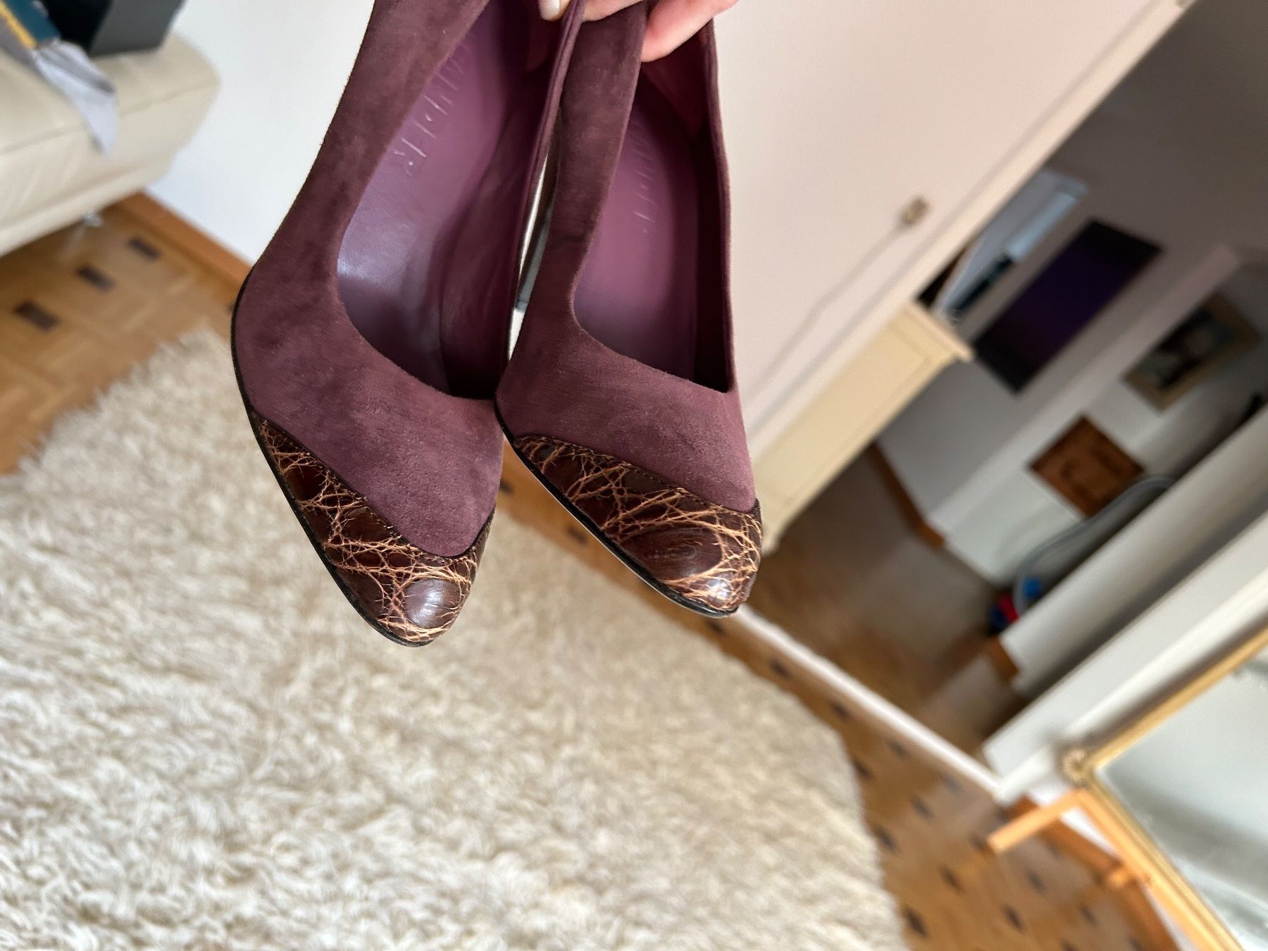 Jil Sander Scarpe da donna: Jil Sander suede heels (38.5) – Usato da Rüschlikon venduto da Tey_sl 4