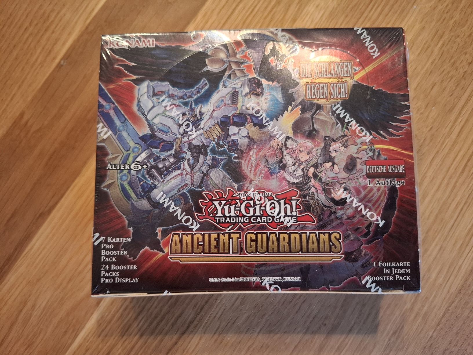 Yugioh Carte collezionabili: Yu-Gi-Oh Display Ancient Guardians 1.Auflage – Nuovo e nell'imballaggio originale da Winterthur venduto da justs0m3guy
