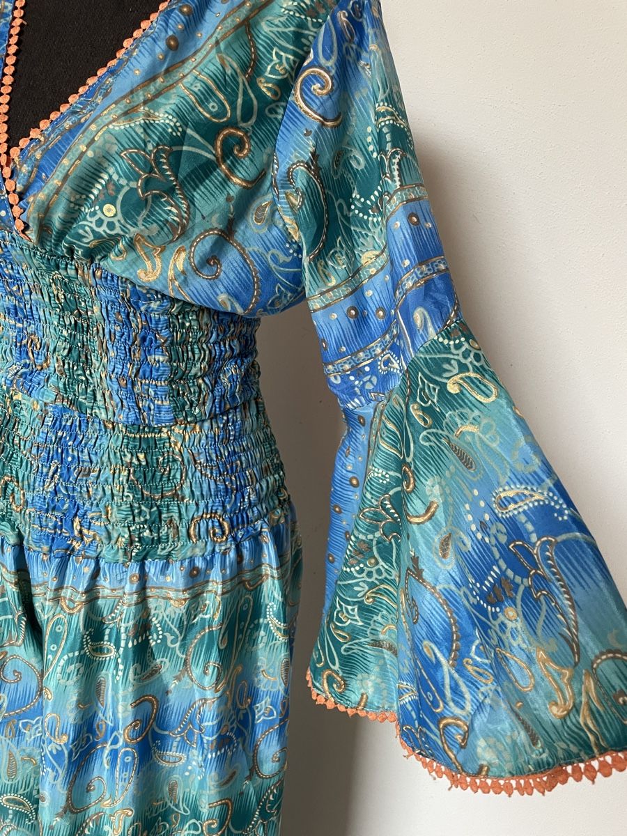 Kleider: Bohobluse und Hosenrock aus Seide – Neu (gemäss Beschreibung) aus Sigriswil von ck56 6