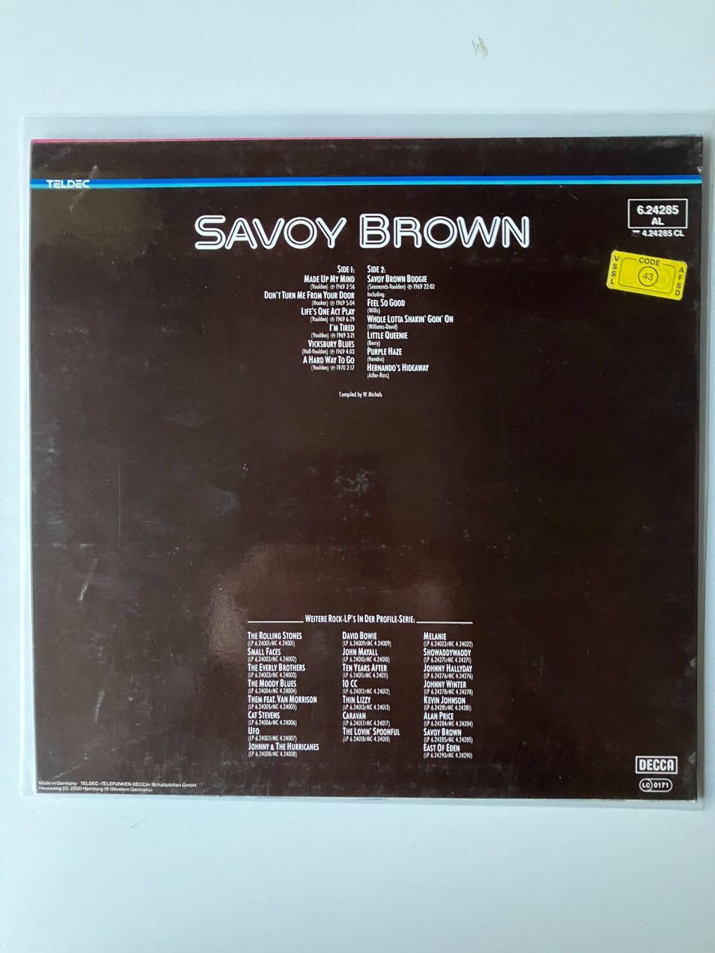 Dischi in vinile: Savoy Brown – Usato da Aarwangen venduto da Jukebox3 2