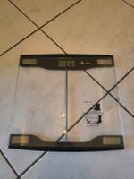 Glass Personal Scale Silver Used - needs a battery